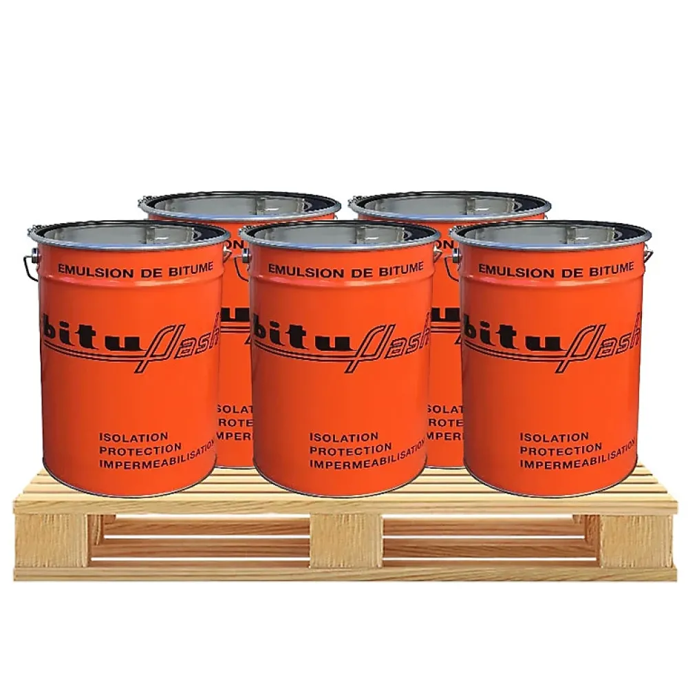 Procom Bitume étanchéité, enduit bitumeux, imperméabilisant maçonnerie, bois, métaux, cuve, bassin, fondation, sol, BITUFLASH - -5