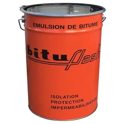 Procom Bitume étanchéité, enduit bitumeux, imperméabilisant maçonnerie, bois, métaux, cuve, bassin, fondation, sol, BITUFLASH - -5