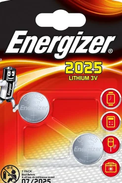 Velamp Blister ENERGIZER de 2 piles CR2025