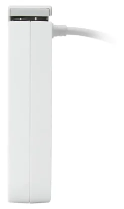 Zenitech Bloc multiprise Gekko 4 prises blanc - clipsable - Otio