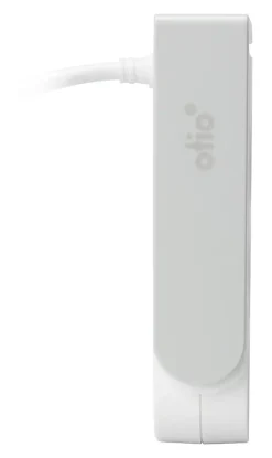 Zenitech Bloc multiprise Gekko 4 prises blanc - clipsable - Otio