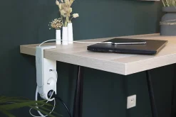 Zenitech Bloc multiprise Gekko 4 prises blanc - clipsable - Otio