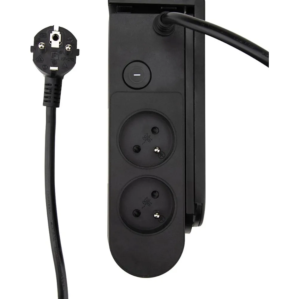Otio Bloc multiprise Gekko XL 5 prises + 2 USB-C PD 20W -