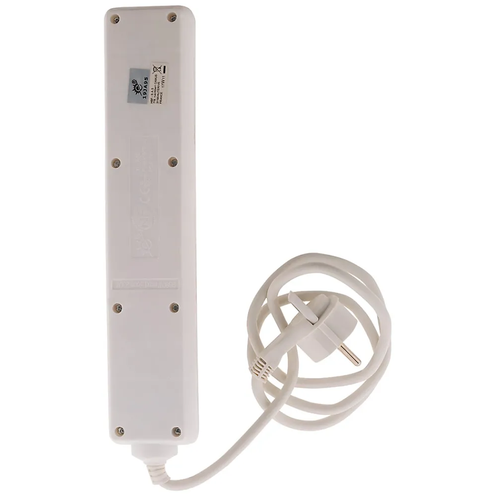Zenitech Bloc 5 prises + interrupteur 1m