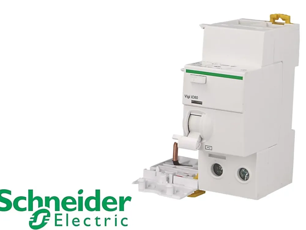 Schneider Electric Bloc Vigi modulaire bipolaire Schneider Acti9 Vigi iC60 25A / 30mA type AC