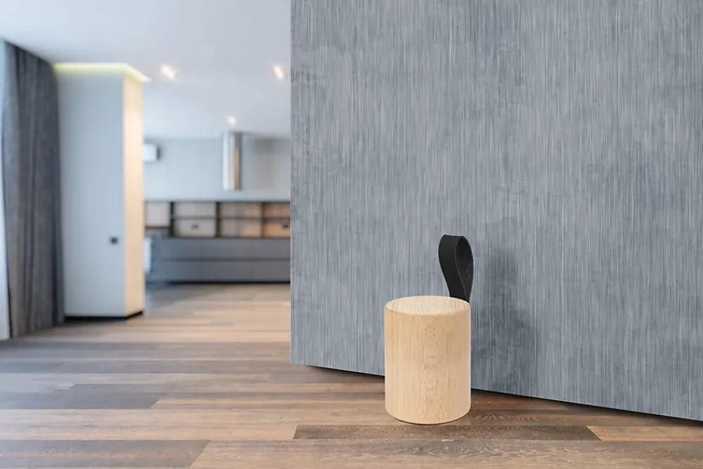 Bloque-porte cylindrique Rei bois hêtre ⌀70x H. 87 cm