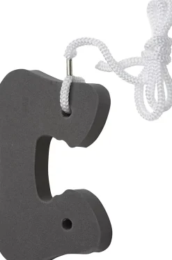 Abus Arrêt De Porte-Bloque porte en mousse avec cordelette à accrocher