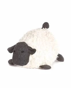 Arrêt De Porte-Bloque-porte mouton Rei tissu ⌀24x H.14,5 cm