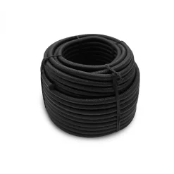 Linxor Sangle-Bobine, rouleau de tendeur élastique - 25 mètres x 6 mm - Noir -