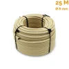 Linxor Bobine, rouleau de tendeur élastique - 25 mètres x 8 mm - Beige -