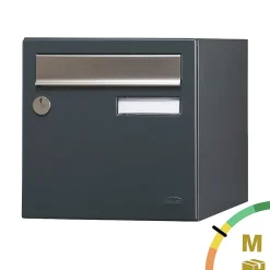Renz Boîte Aux Lettres 1 Porte-Boite aux lettres Allure 1 porte gris anthracite 7016M