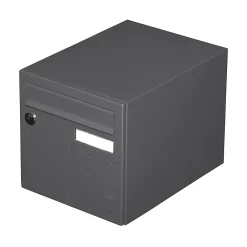 Renz Boîte Aux Lettres 1 Porte-Boite aux lettres CubYsm 1 porte Gris anthracite 7016M