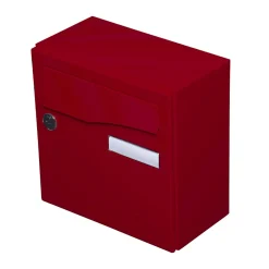 Renz Boîte Aux Lettres 1 Porte-Boite aux lettres Préface compact Rouge pourpre brillant 3004B