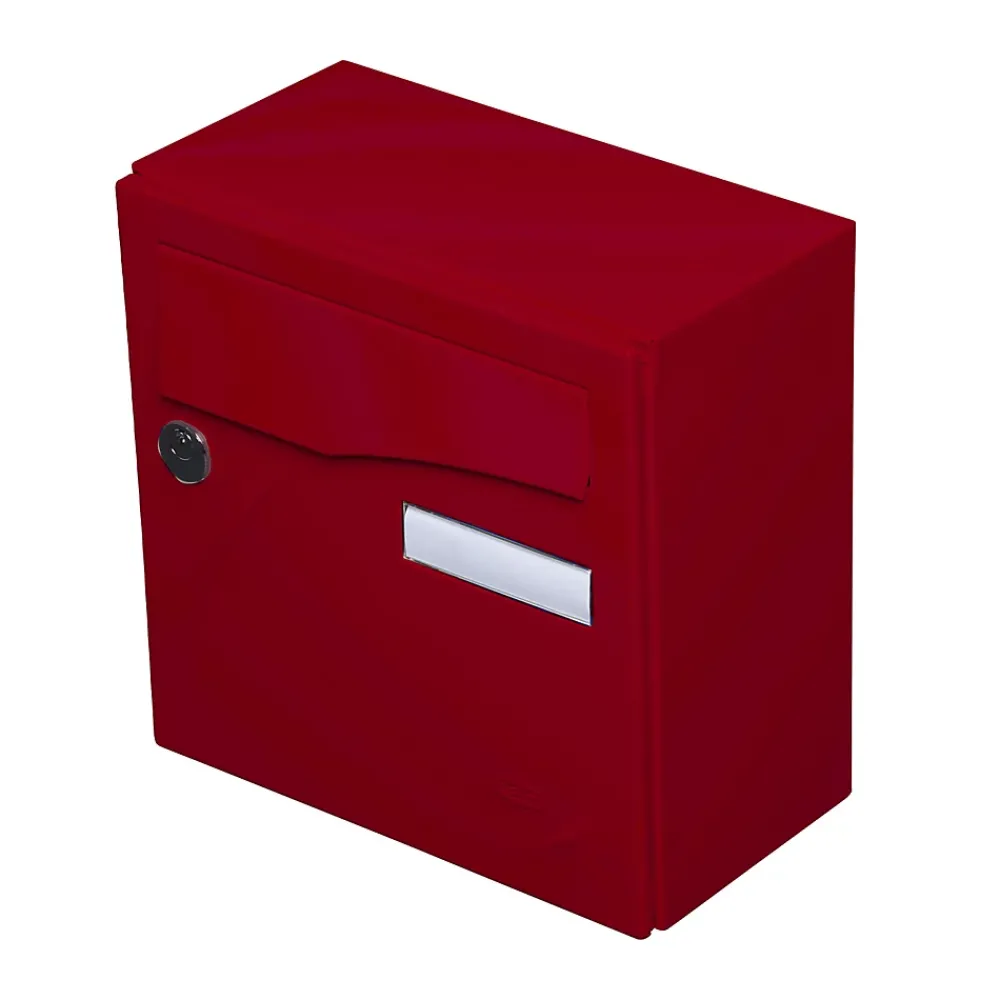 Renz Boîte Aux Lettres 1 Porte-Boite aux lettres Préface compact Rouge pourpre brillant 3004B