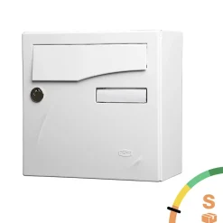 Renz Boite aux lettres Préface compact Blanc brillant RAL 9016B