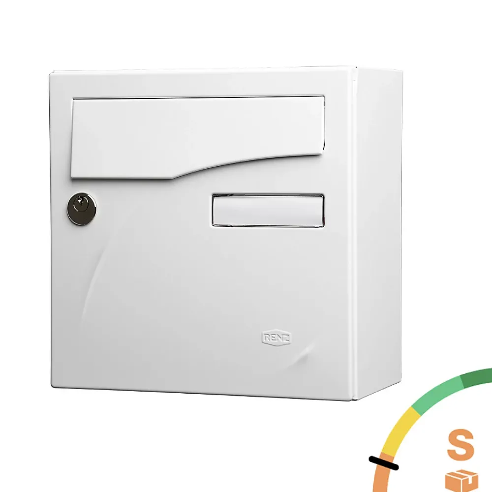 Renz Boite aux lettres Préface compact Blanc brillant RAL 9016B