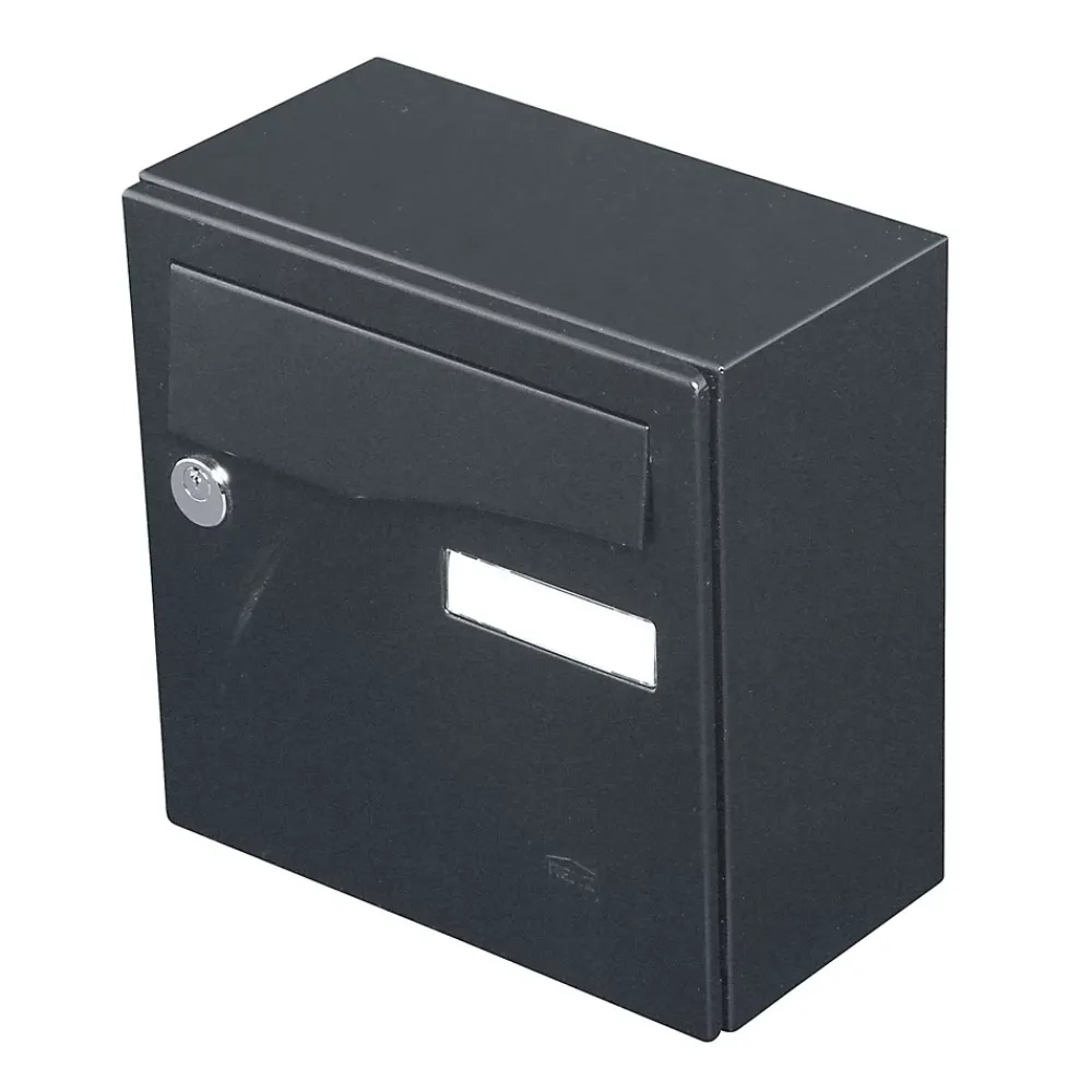Renz Boite aux lettres Préface compact Noir Sablé RAL 2100 MS
