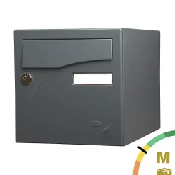 Renz Boîte Aux Lettres 1 Porte-Boite aux lettres Préface 1 porte Gris anthracite mat RAL 7016 M