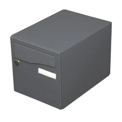 Renz Boîte Aux Lettres 1 Porte-Boite aux lettres Préface 1 porte Gris anthracite mat RAL 7016 M