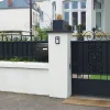 Renz Boîte Aux Lettres 2 Portes-Boite aux lettres Préface 2 portes Noir décor RAL 9005D