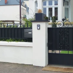 Renz Boite aux lettres Préface 2 portes Gris anthracite RAL 7016M