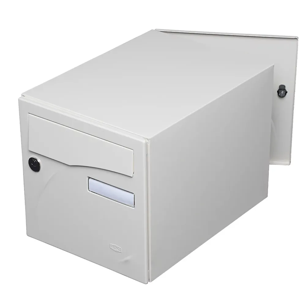 Renz Boite aux lettres Préface 2 portes Blanc neige mat RAL 9016MT