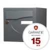 Renz Boite aux lettres Préférence 1 porte gris anthracite mat 7016M