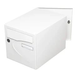 Renz Boîte Aux Lettres 2 Portes-Boite aux lettres Préférence 2 portes blanc brillant 9016B