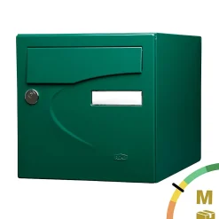 Renz Boîte Aux Lettres 2 Portes-Boite aux lettres Préférence 2 portes vert brillant 6005B