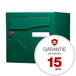 Renz Boîte Aux Lettres 2 Portes-Boite aux lettres Préférence 2 portes vert brillant 6005B