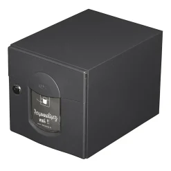 Renz Boîte Aux Lettres 1 Porte-Boite aux lettres Soléa 1 porte Noir Sablé 2100 MS