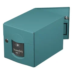 Renz Boite aux lettres Soléa 2 portes turquoise 6033 B