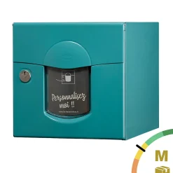 Renz Boite aux lettres Soléa 2 portes turquoise 6033 B