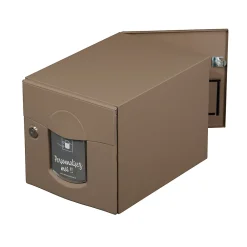 Renz Boite aux lettres Soléa 2 portes taupe RAL 7006 B