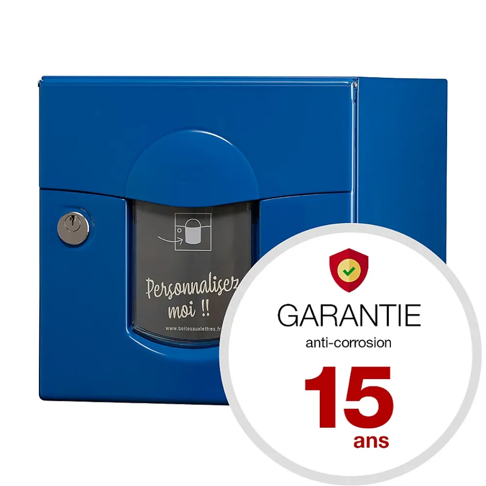 Renz Boite aux lettres Soléa 2 portes bleu 5010 B