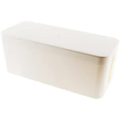 Zenitech Multiprise-Boite cache multiprise Blanche -