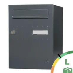 Renz Boîte À Colis-Boite à colis Eclipse 1 porte gris anthracite mat RAL 7016 M