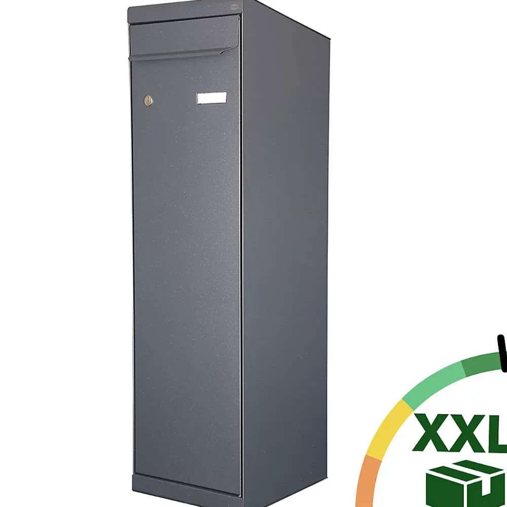 Renz Boite à colis Twin L Gris anthracite 7016