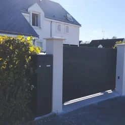 Renz Boite à colis Twin L Gris anthracite 7016