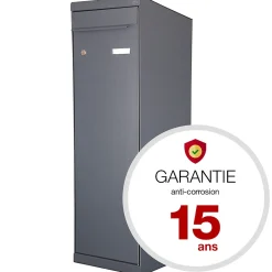 Renz Boite à colis Twin XL Gris anthracite 7016