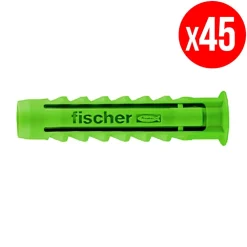 Fischer Boite De 45 Chevilles À Expansion Sx - Vert