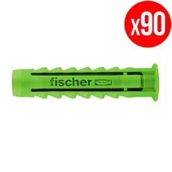 Fischer Kit De Chevilles-Boite De 90 Chevilles À Expansion Sx - Vert