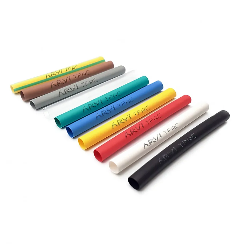 Arvi Boite De 15m De Gaine Thermorétractable Diamètre 2/1mm - Noir - Restreint 2:1 - Paroi Fine - Tpac-2.0-pt