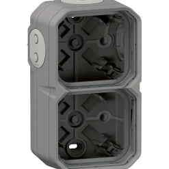 Legrand Boitier saille étanche - Plexo - - 2 postes - 4 embouts