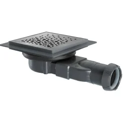 Wirquin Bonde de douche compacte à chaper ø40 mm Venisio Compact