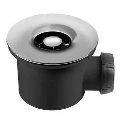 Wirquin Evacuation De Douche|Bonde Pour Douche-Bonde de douche dôme Ø90 mm en ABS chromé