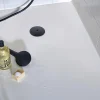 Wirquin Bonde de douche extra-plate Dôme noir