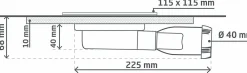 Wirquin Evacuation De Douche|Bonde Pour Douche-Bonde de douche à maçonner extraplate EXPRESS'EAU MINI 115 x 115 mm