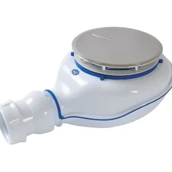 Nicoll Bonde de douche siphoïde Turboflow 2 - Capot ABS - diamètre 90 mm