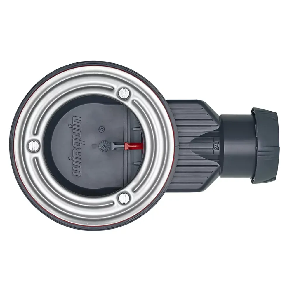 Wirquin Bonde de douche SLIM + ø40 mm sans grille pour plateau